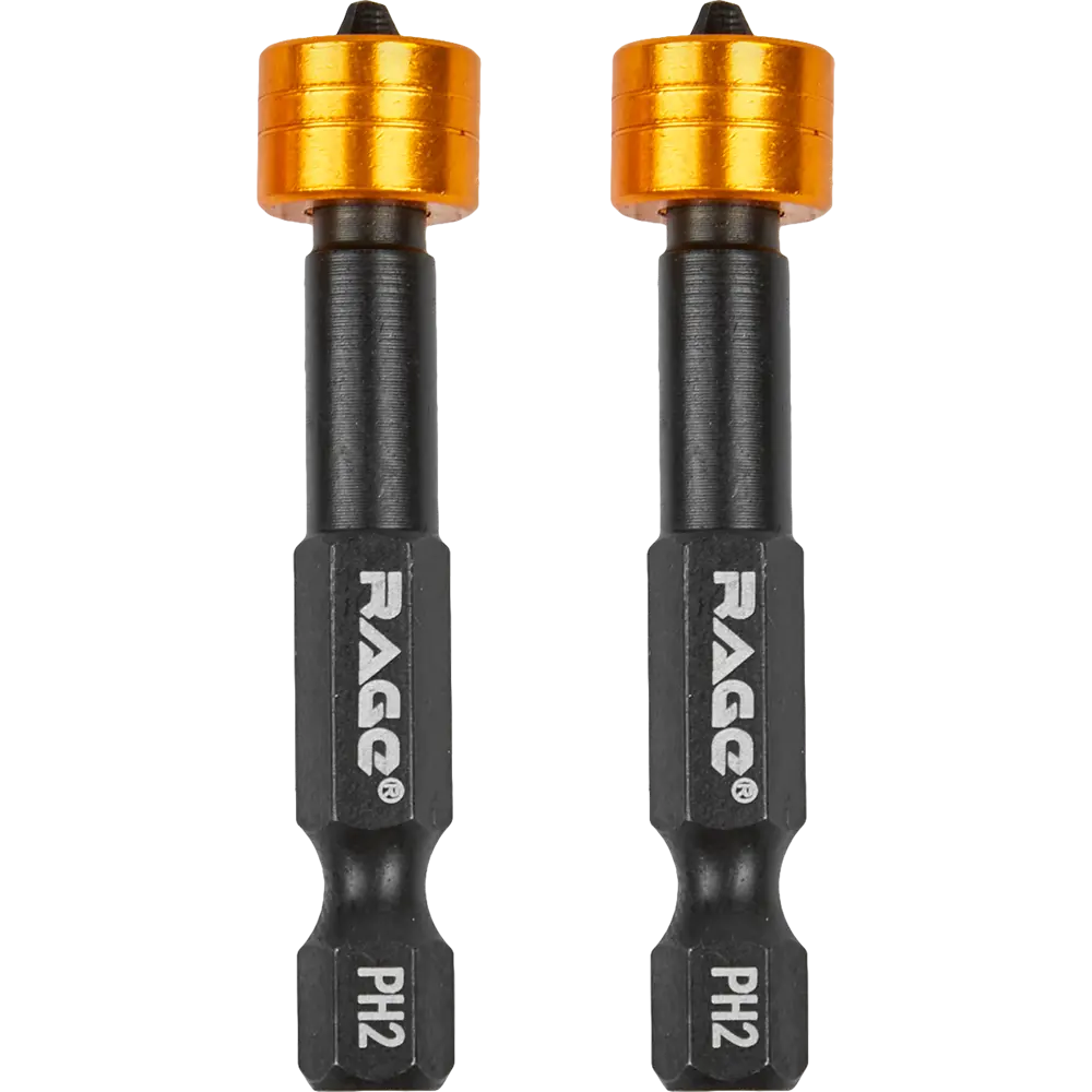 Магнитная бита RAGE для гипсокартона PH2x50 мм с ограничителем 85984499 STLM-0066087