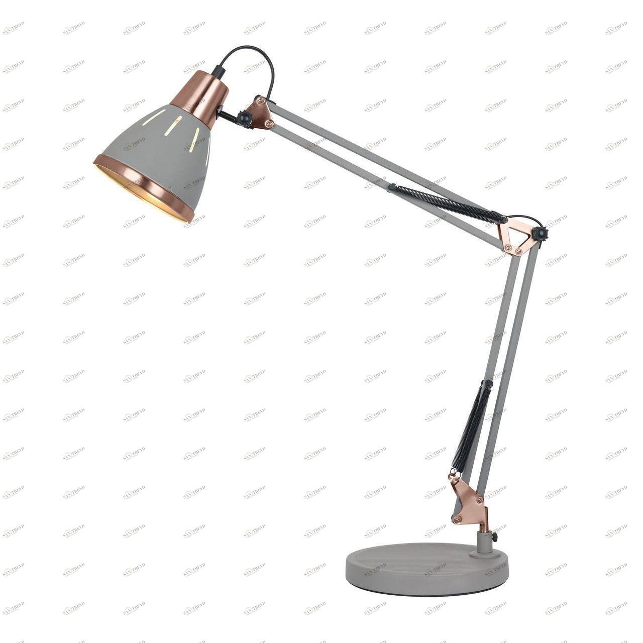 Настольная лампа Arte Lamp A2246LT-1GY ARTE LAMP КЛАССИЧЕСКИЕ 195465 Серебро;серый 
