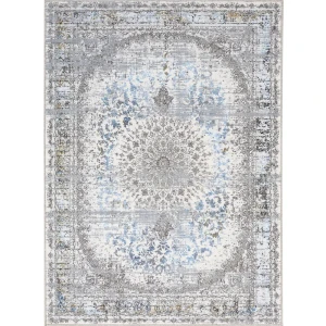 Ковер РОЯЛТАФТ Colaris серый 150x200 см - стиль и безопасность 89418240