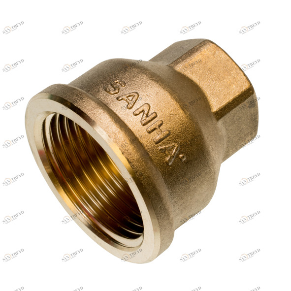 13240112114 SANHA 3240 PURAFIT муфта редукционная ВР-ВР 11/2x11/4 мм 
