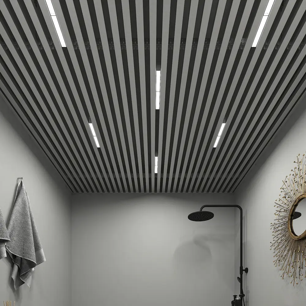 CESAL Реечный потолок кубической формы для входных зон и санузлов 1.7×1.7м 87202501 STLM-1016370