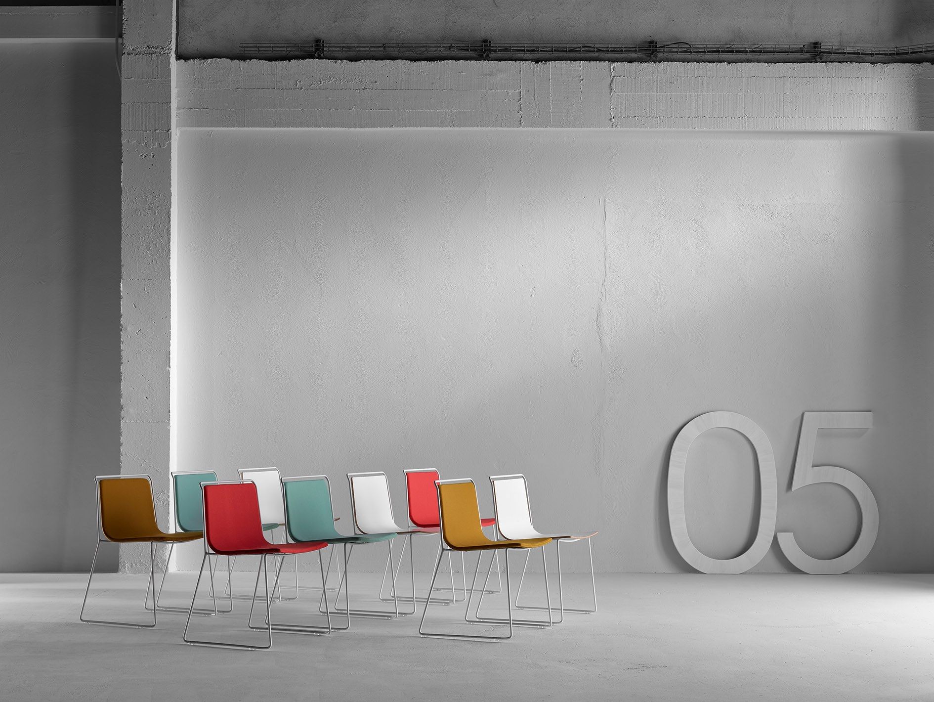 Штабелируемый стул для салазок ONDARRETA Alo ARCH-00034331 - Вид №20