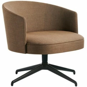 Potocco Вращающееся кресло из ткани Lèna 903/plg