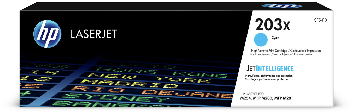 CF541X 203x original cyan laserjet toner cartridge HP Santreyd 