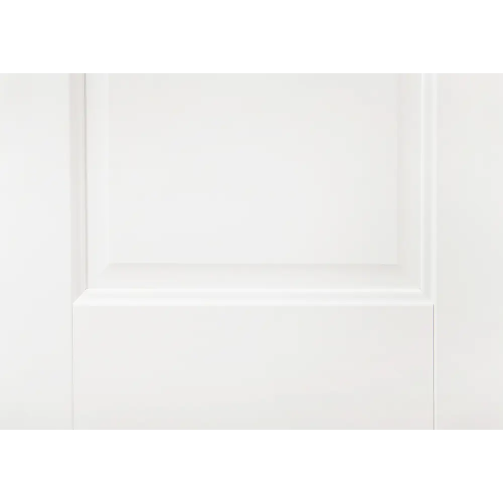 Дверь межкомнатная глухая Эгли 1 60x200 см ПЭТ цвет белый с замком и петлями PORTIKA STLM-2209082 - Вид №2