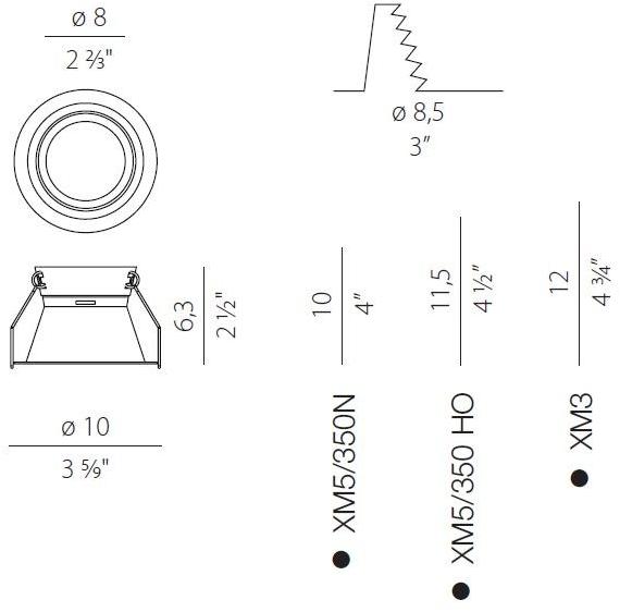 PANZERI Круглый встраиваемый светодиодный светильник из алюминия Joe sun-id-1399235 - Вид №1