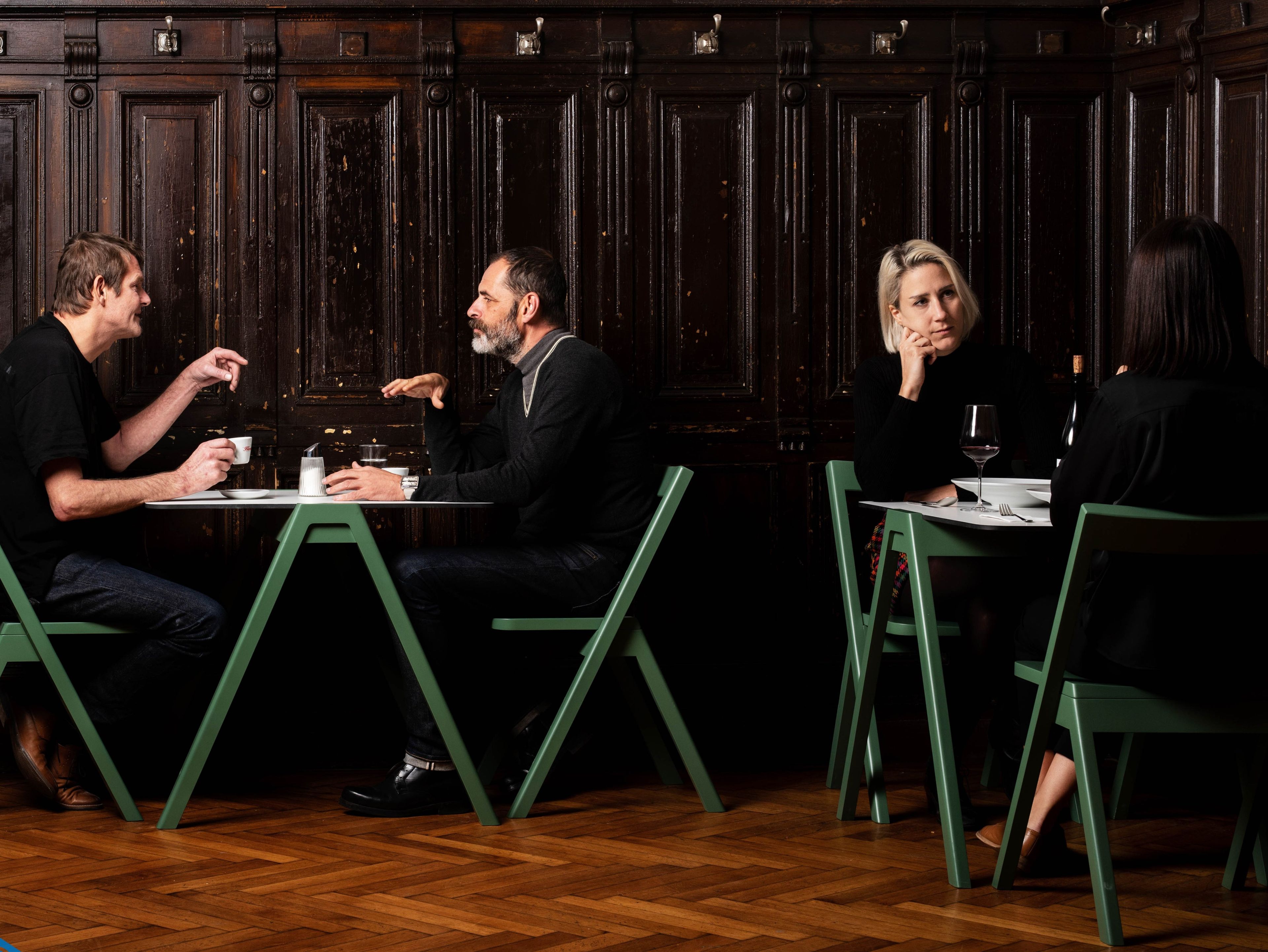 Деревянный штабелируемый стул с открытой спинкой Quinze & Milan Twix ARCH-00113943 - Вид №9