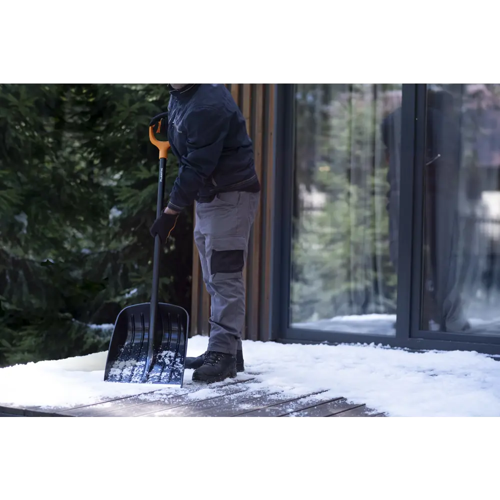 Снеговая лопата PLANTIC Snow с алюминиевым черенком и защитным кантом 84953717 STLM-0057318 - Вид №6