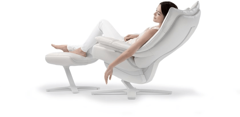 Natuzzi Кожаное кресло-реклайнер с подголовником sun-id-1449076 - Вид №3