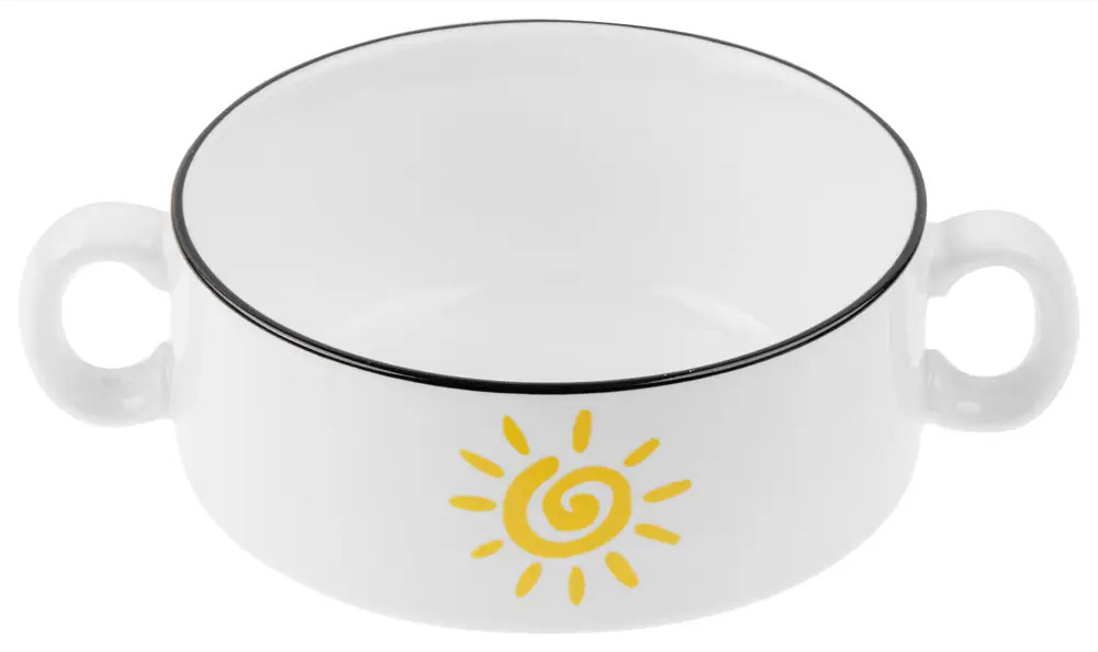 91545308 Супница Perfecto Linea Sun 17-300152 15.80x5.50x11 см керамика цвет белый STLM-0860641
