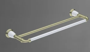 Двойной полотенцедержатель настенный ART&MAX BIANCHI AM-E-2609-D-Br