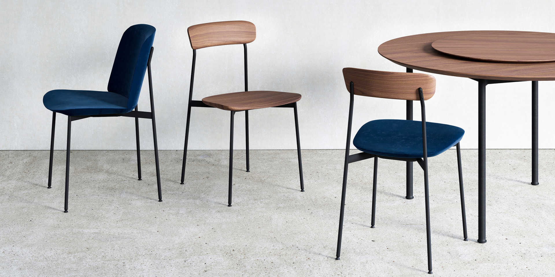 Обеденный стул Crawford W Stellar Works CR-S210-WD - Вид №2