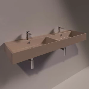 AG141DMOKAMATT Подвесная раковина настенная прямоугольная Simas Agile