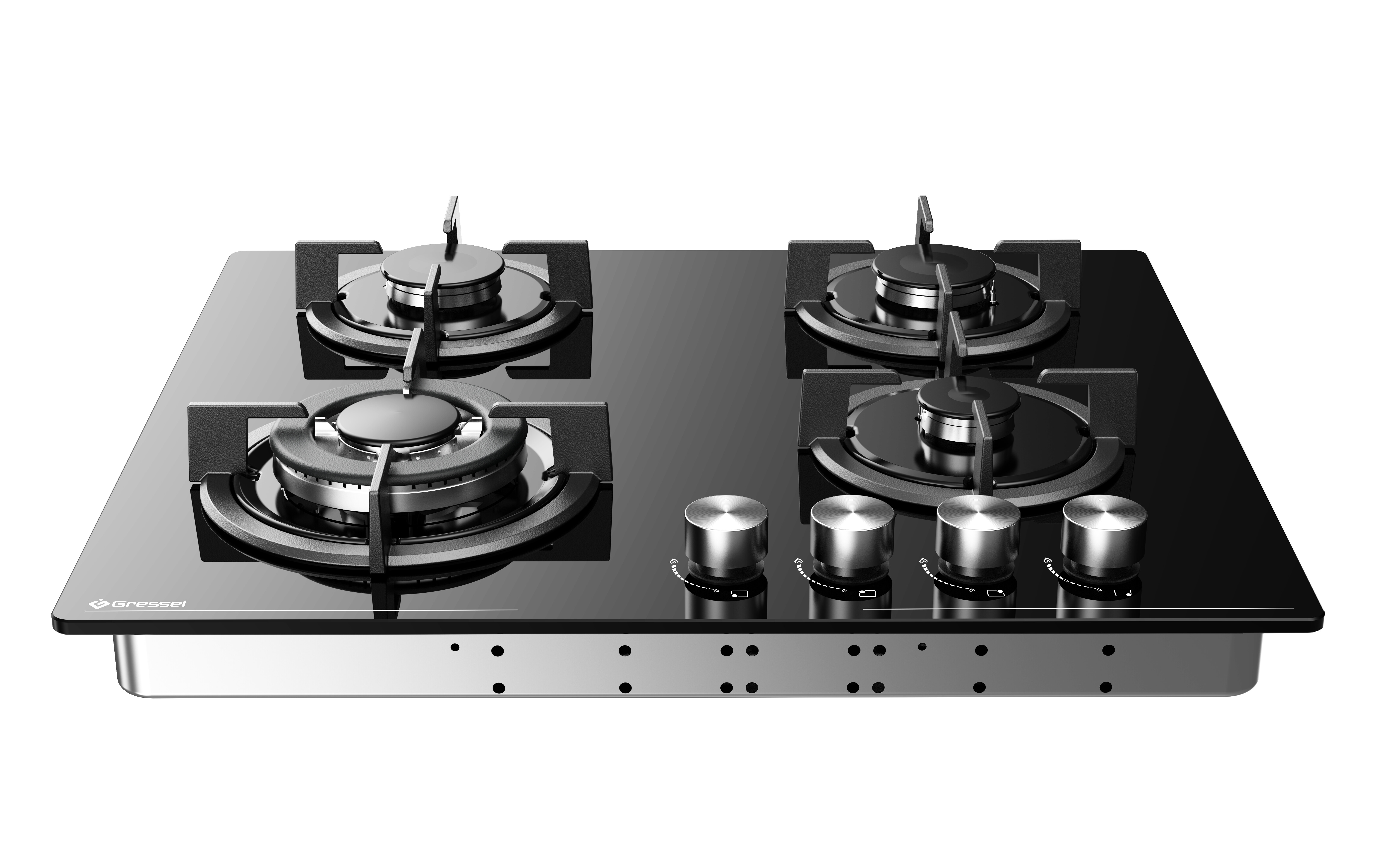 9284735 Газовая варочная поверхность Gressel RU6077N41S000 STDN-0097500 - Вид №3