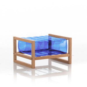 MOJOW EKO WOOD пуф Синий PYKCBEKO19BC