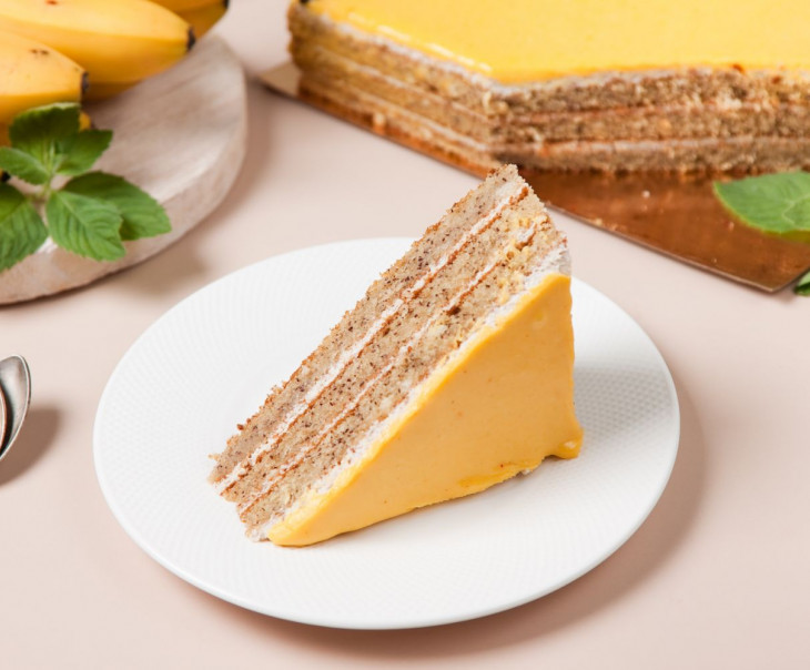 7138 Торт "Банановый" (большой) Вкусляндия  - Вид №1