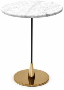 PIANCA Круглый журнальный столик из мрамора Baio