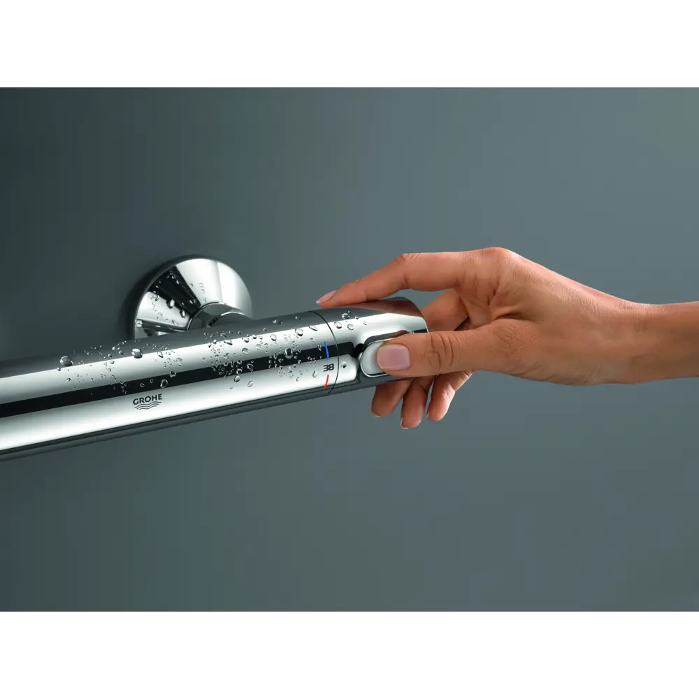 Термостат для душа Grohe Precision Flow, цвет хром 83083095 STLM-2200655 - Вид №8
