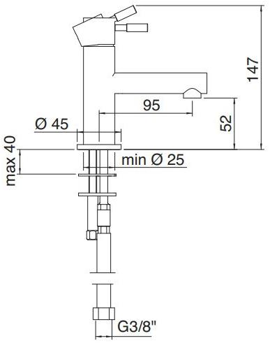 Rubinetterie Treemme Vela  5824  - Вид №1
