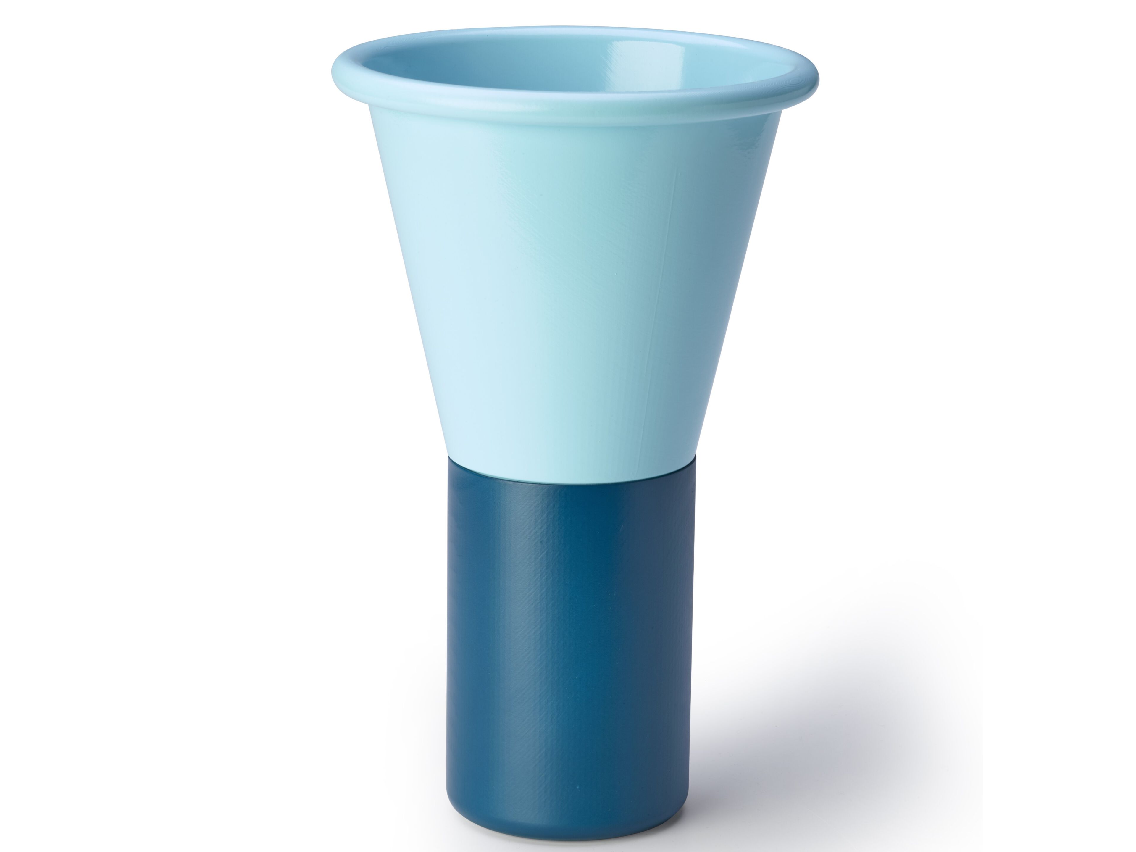 Алюминиевый круглый садовый горшок S-CAB Мимоза ARCH-00133577 - Вид №2