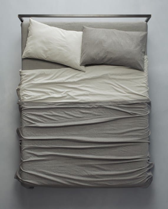 Двухслойная простыня из хлопчатобумажной вуали Society Limonta MIRO ARCH-00090359 - Вид №4