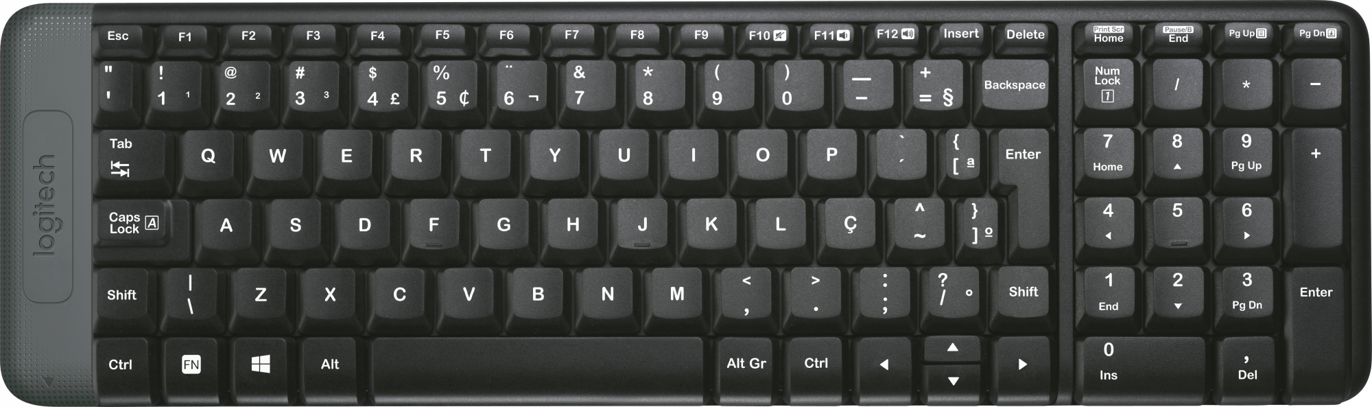 920-003348 Keyboard wireless k230 usb Logitech Santreyd 