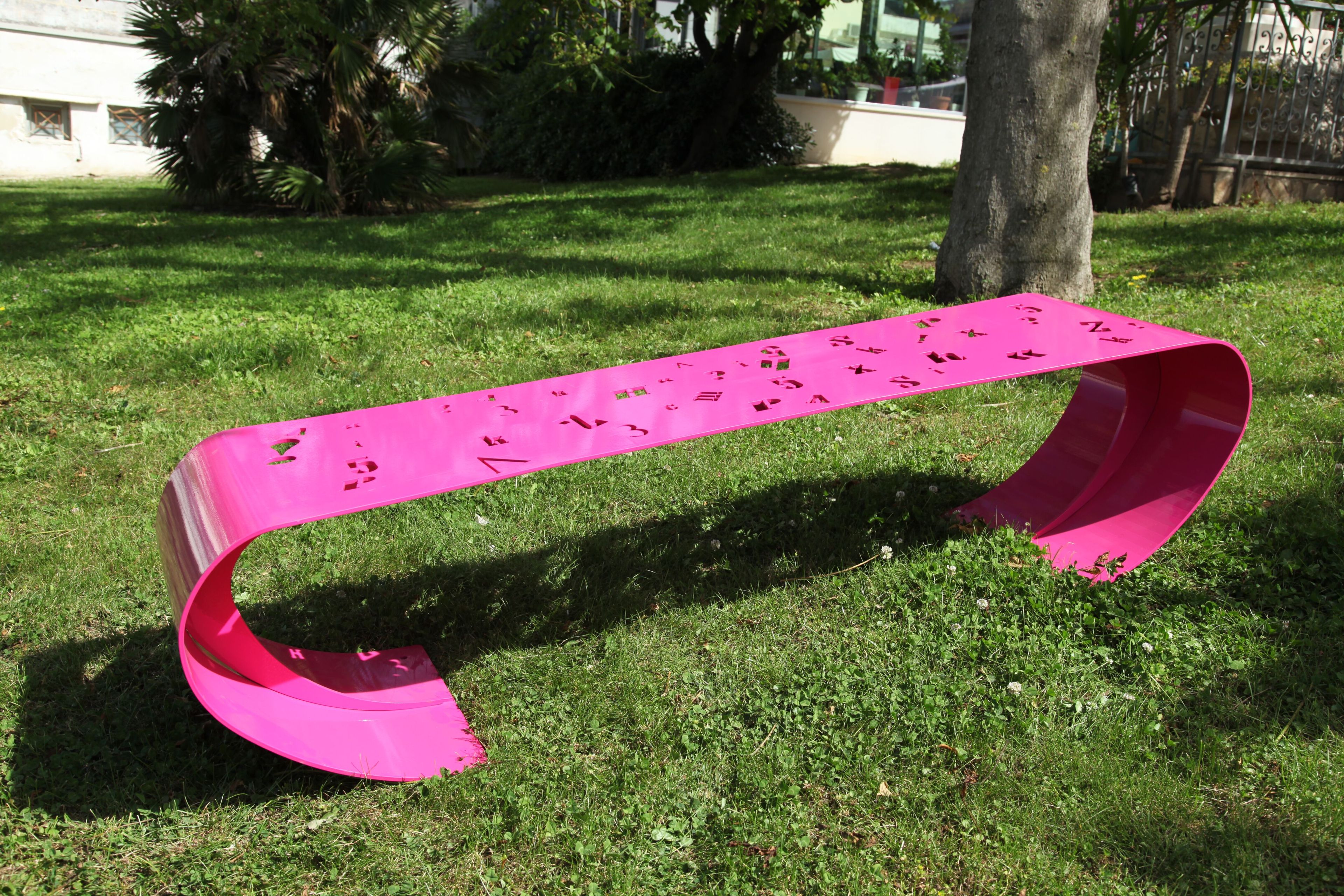 Стальная скамья без спинки CITYSì Alfa ARCH-00006637 - Вид №13