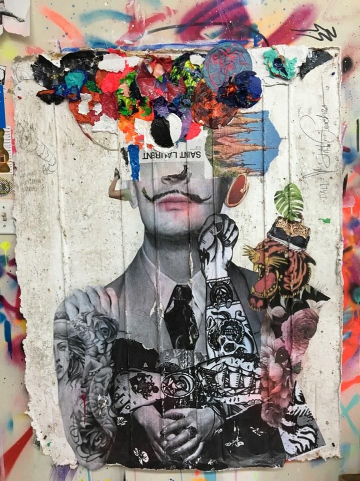 MOMENTI Авторский художественный принт Crazy home paintings Sk-004 - Вид №1