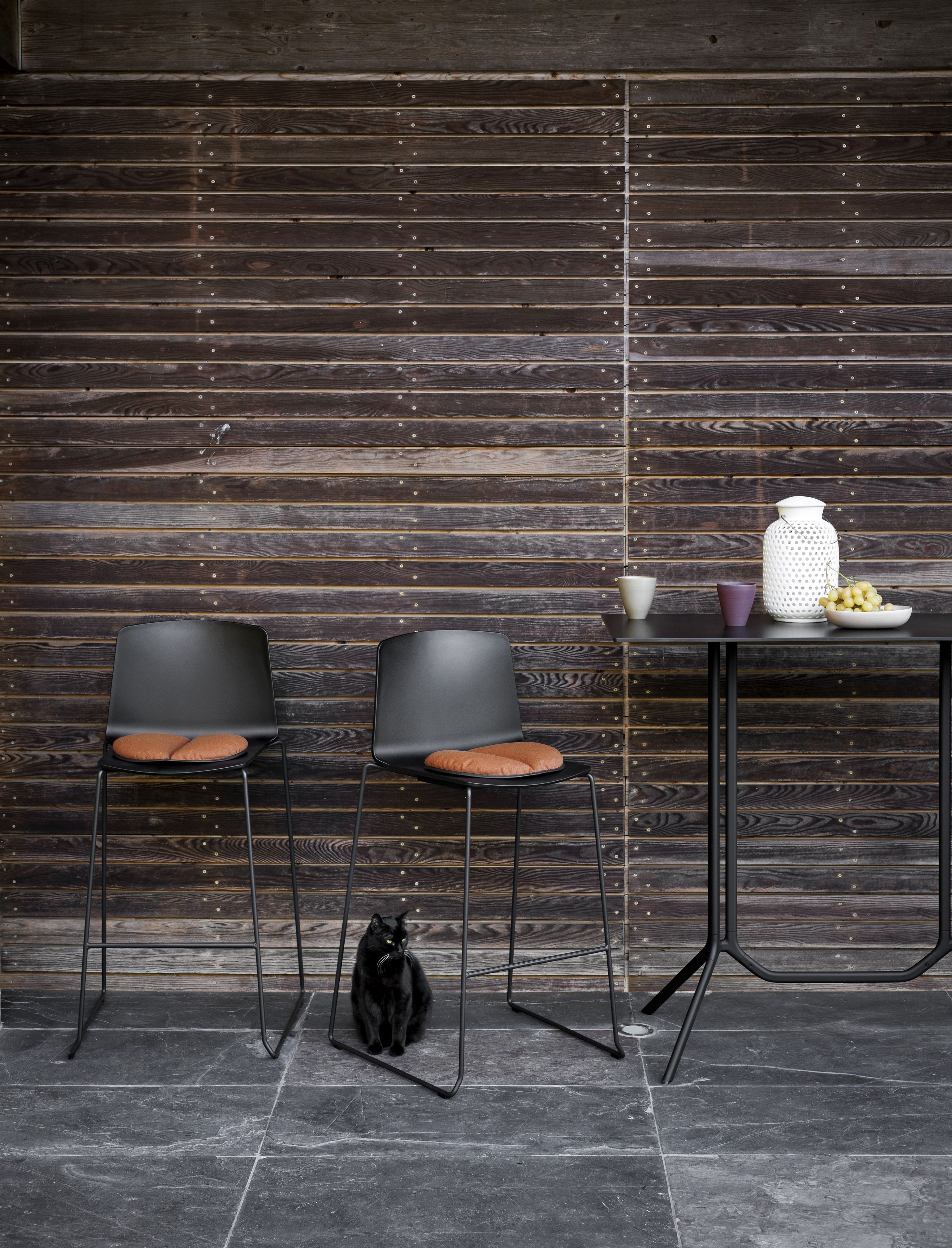 Высокий садовый стул со спинкой Kristalia рама ARCH-00051828 - Вид №4