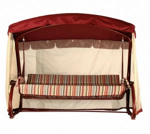 Качели садовые красные "Монако" IMPEX  132225 Красный