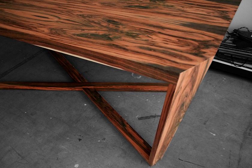 Mytto Прямоугольный обеденный стол из розового дерева Larforma sun-id-1354901 - Вид №3