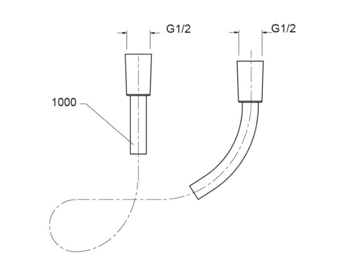 Гибкая нержавеющая сталь CRISTINA Rubinetterie ARCH-00136695 - Вид №2