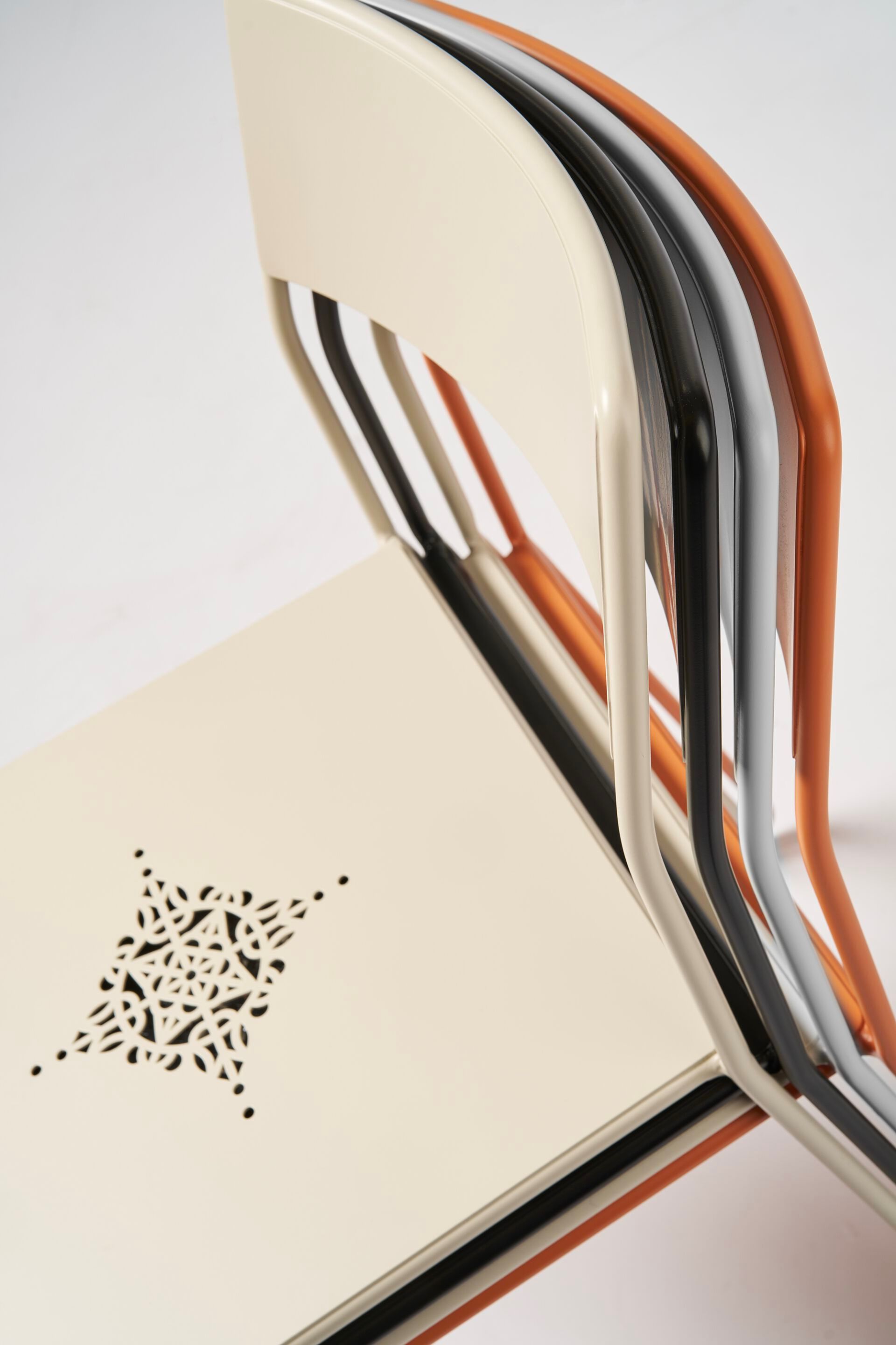 Штабелируемый стул с порошковым покрытием Opinion Ciatti Nigelle ARCH-00096926 - Вид №9