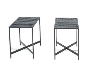 Высокий тканевый садовый стул