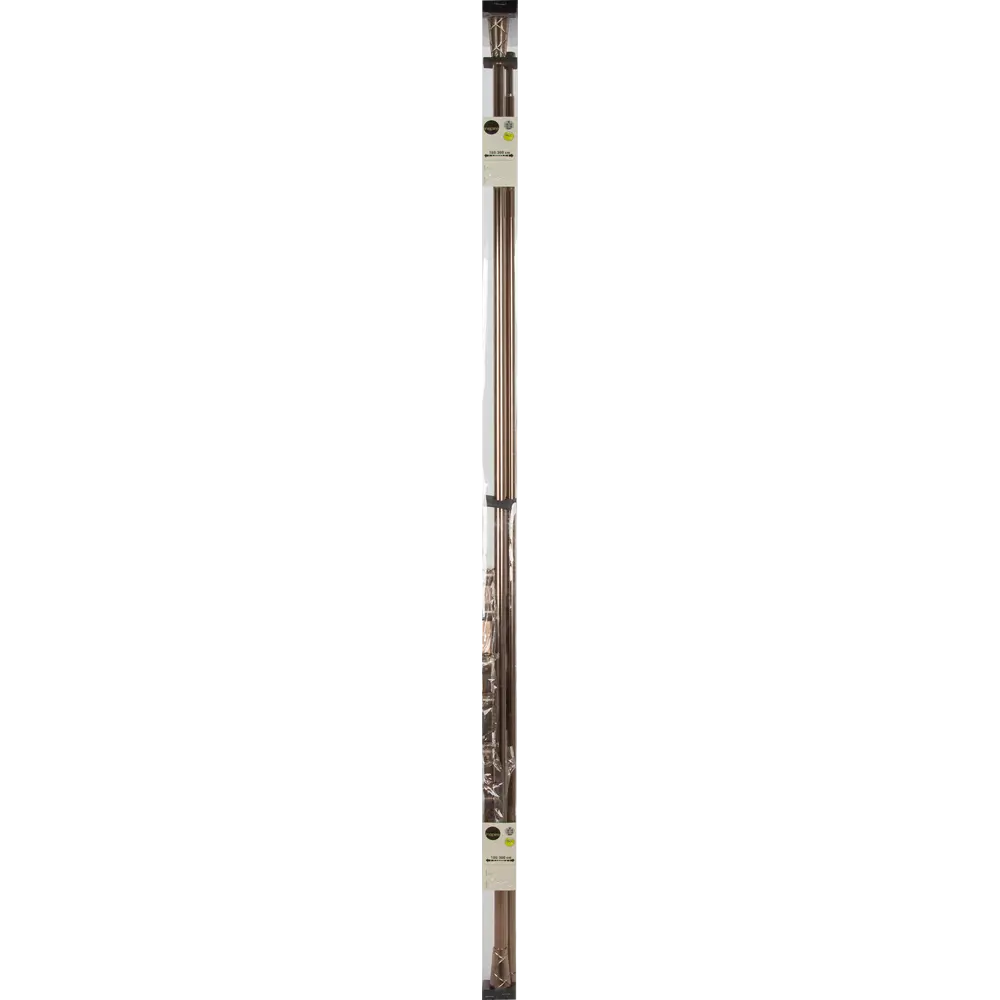 Карниз раздвижной двухрядный Inspire 160-300 см наконечник трапеция цвет коньячный 82544734 STLM-2064409  - Вид №4