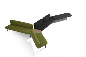 087228 Журнальный столик 455 с ножками из Бука Capdell Insula