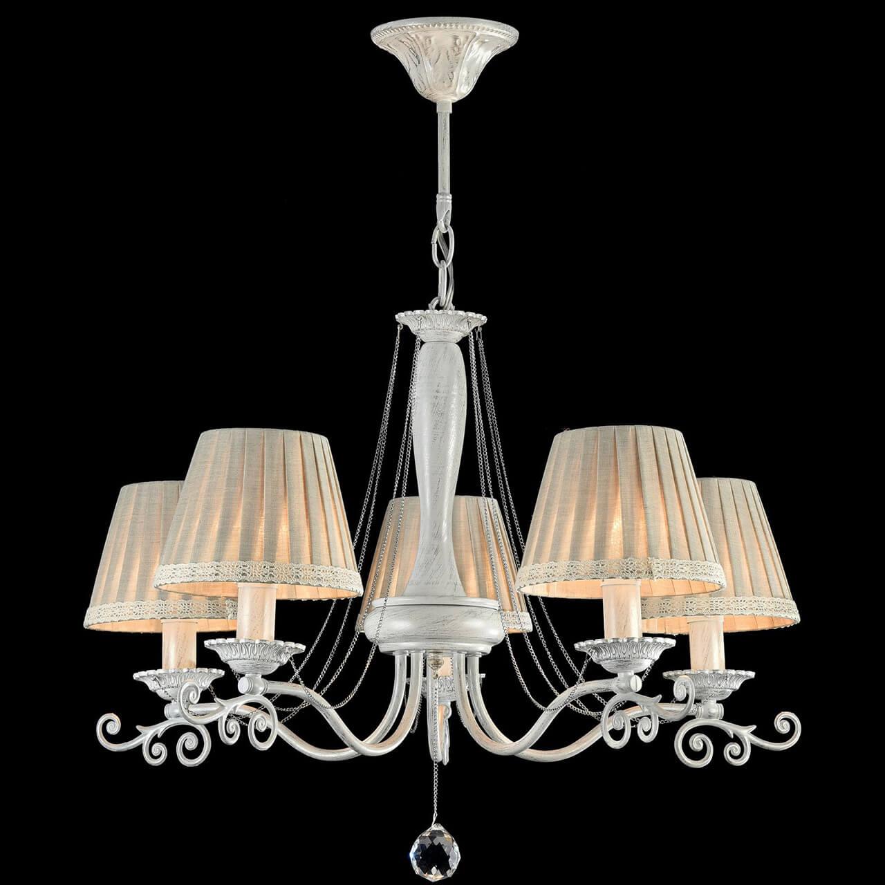 Подвесная люстра Freya Donata FR2759-PL-05-W FREYA DONATA 186865 Серый  - Вид №3