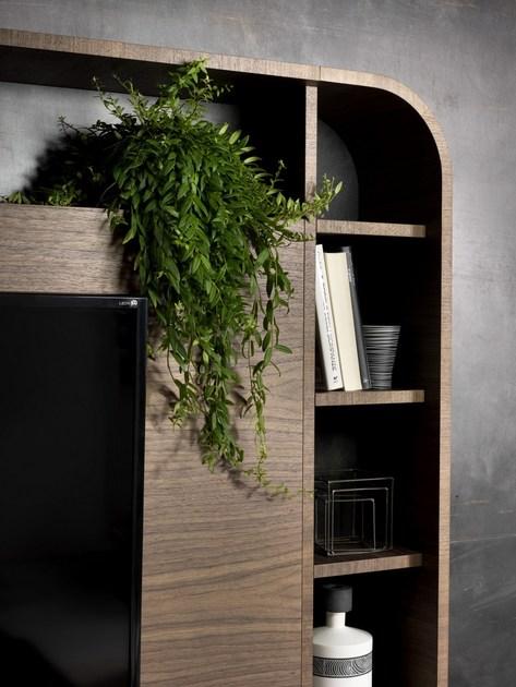 Pacini & Cappellini Тумба под ТВ с книжным шкафом  5333  - Вид №5