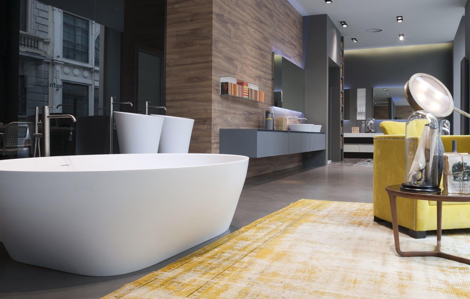 Овальная ванна Cristalplant® Antoniolupi SOLIDEA ARCH-00101808 - Вид №1