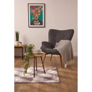 91590181 Ковер Agnella Isfahan Esa anthracite прямоугольный 200x300 см шерсть STLM-1067074