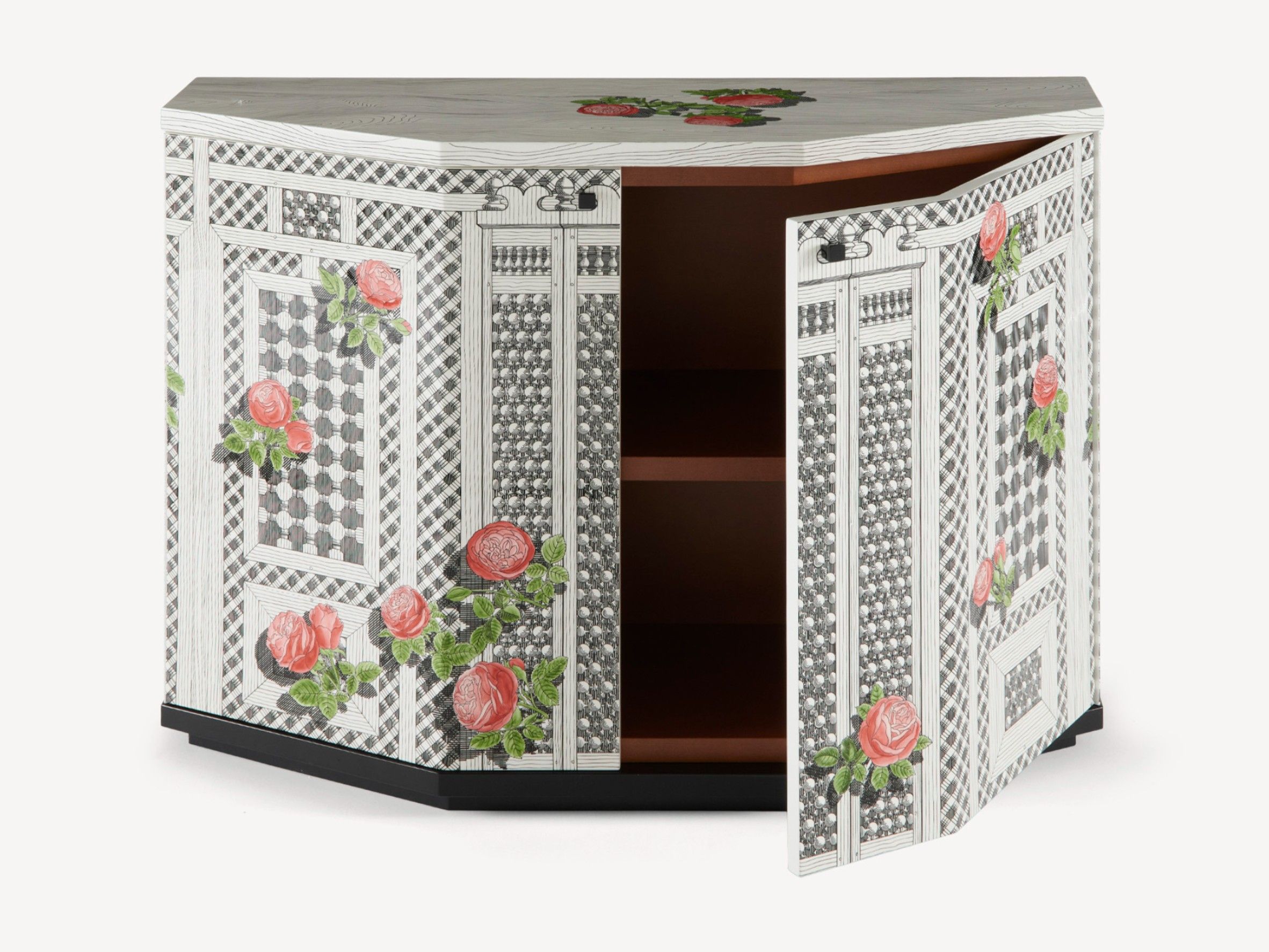 Маленький шкаф Fornasetti Musciarabia con rose ARCH-00043179 - Вид №1