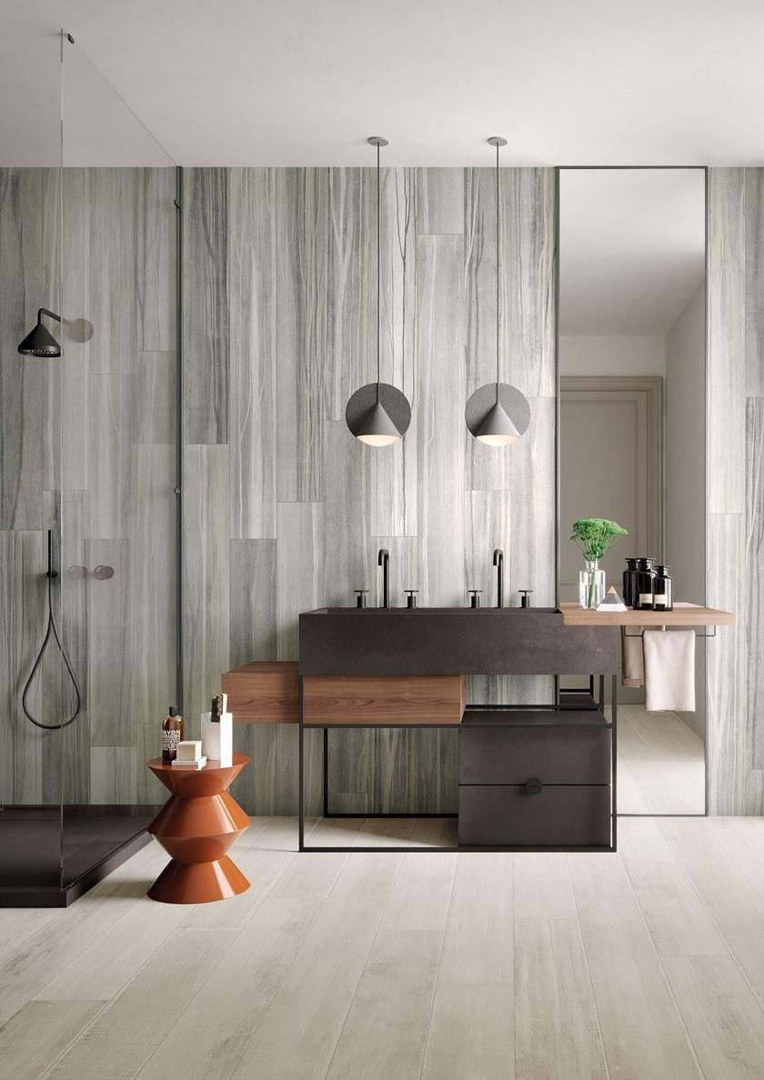 Italgraniti Двойная тумба под умывальник из керамогранита Italgranitilive Acqa000001 - Вид №2