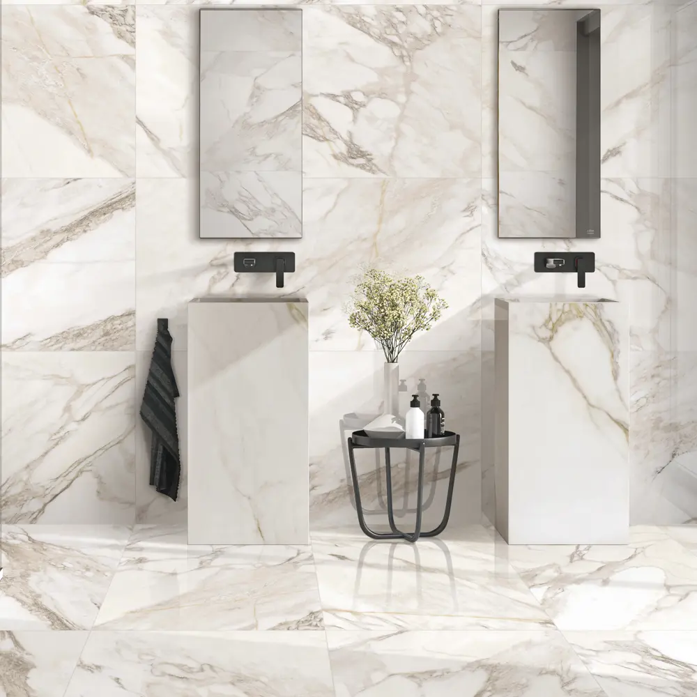 88034551 Керамогранит Arcadia Ceramica Aurora 60x120 см 1.44 м² глянцевый цвет бежевый STLM-0076586