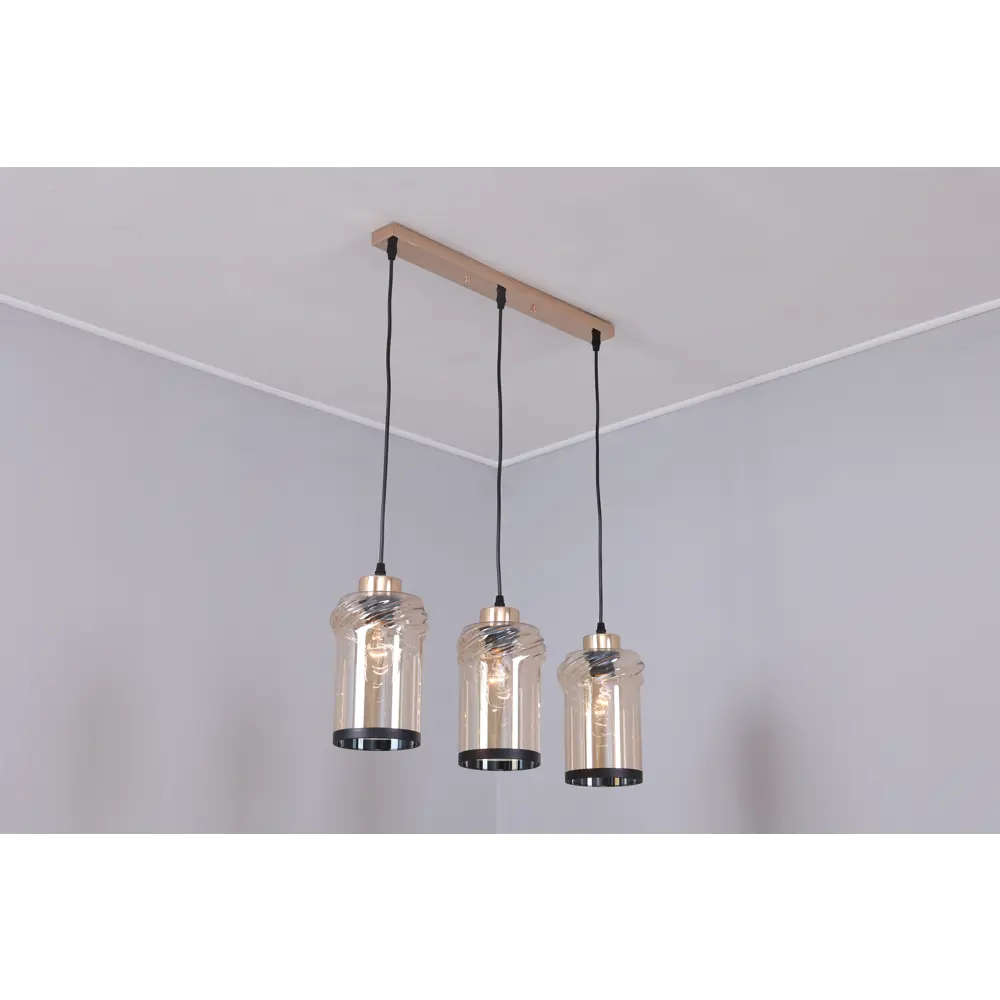 Люстра подвесная Misterio 6830-3 3 лампа E27 40 Вт SCHAFFNER STLM-2053799 - Вид №1