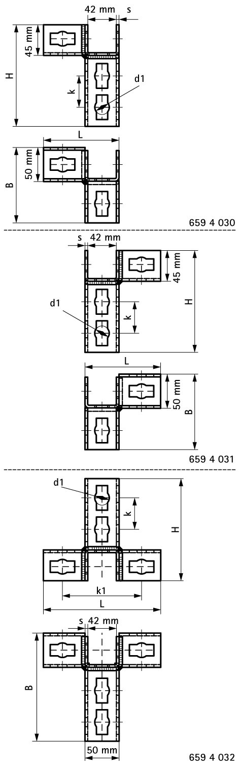 6594030 BIS PushStrut 3D Соединитель для облегчённого монтажа сложных конструкций из профиля walraven  - Вид №1
