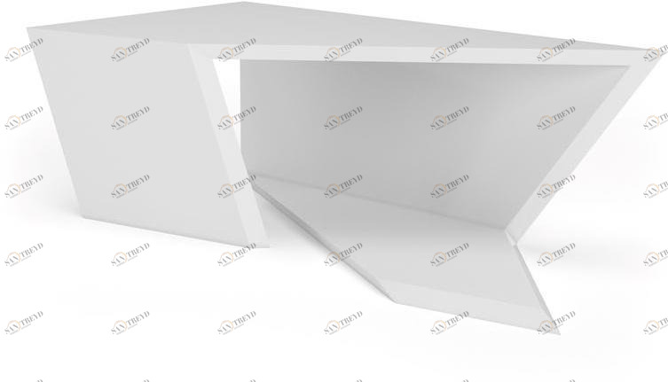 DWFI Журнальный столик из акрилового камня  00002607 