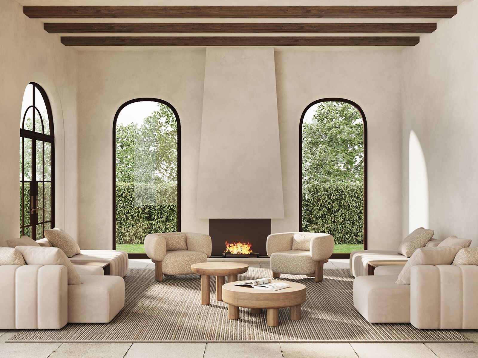 Секционный диван из ткани ANA ROQUE INTERIORS ARCH-00091452 - Вид №2