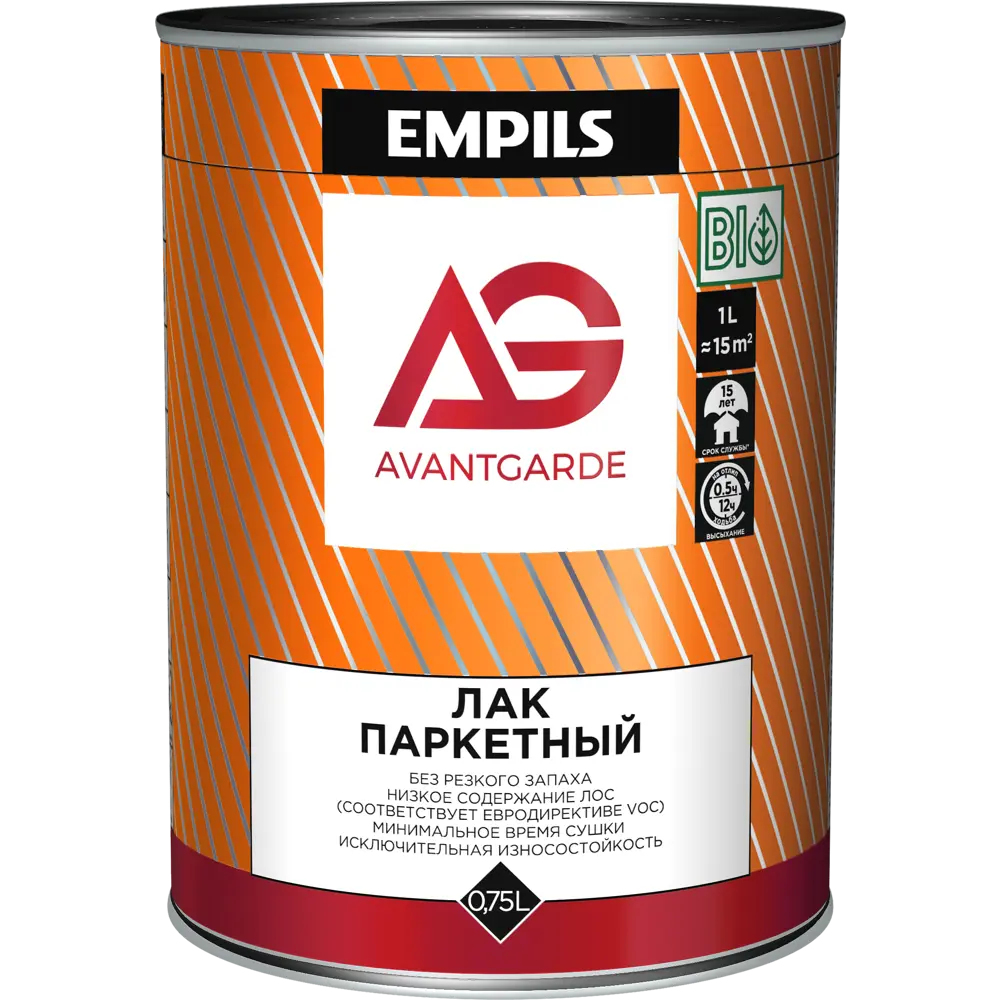 Лак паркетный AVANTGARDE для деревянных поверхностей 0.75 л 84439957 STLM-0050165 - Вид №1