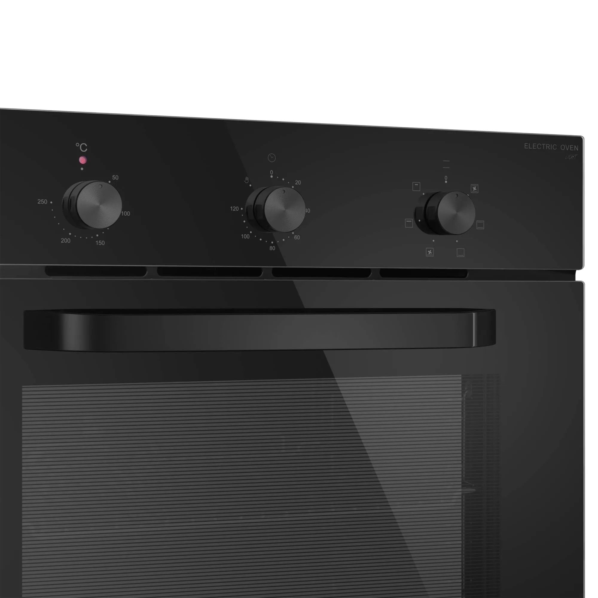 9168830 Электрический духовой шкаф Meferi MEO606BK LIGHT черный STDN-0076211 - Вид №9