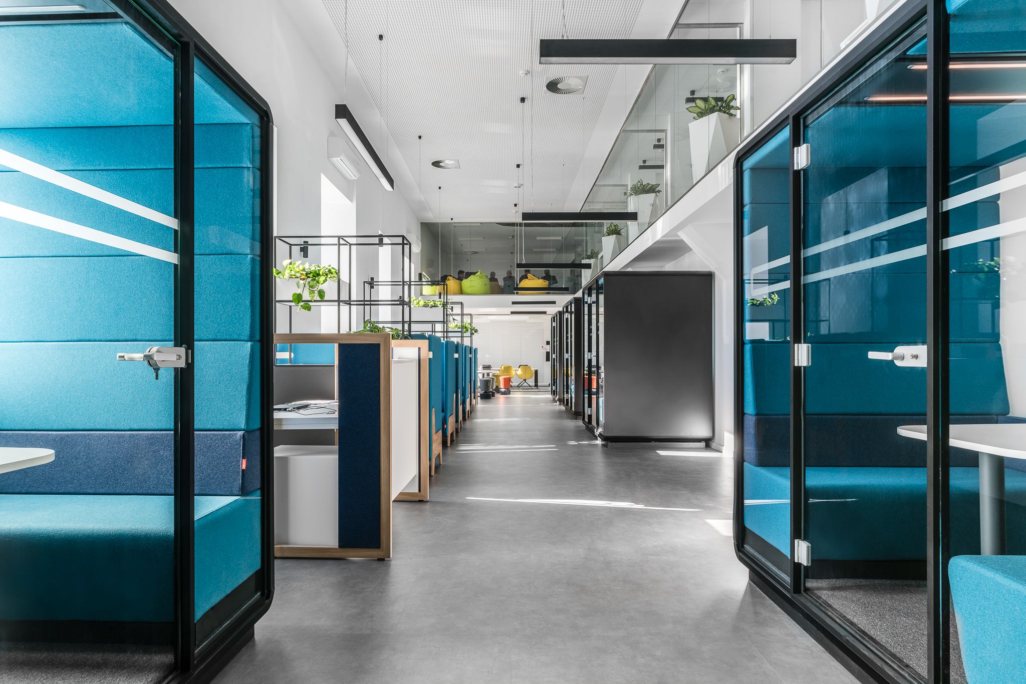 Многосторонняя акустическая офисная кабина со встроенным освещением Mikomax Smart Office Hushoffice ARCH-00086277 - Вид №3